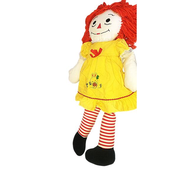 Artisan Other - 24" Vintage Raggedy Ann Handmade Doll & Dress